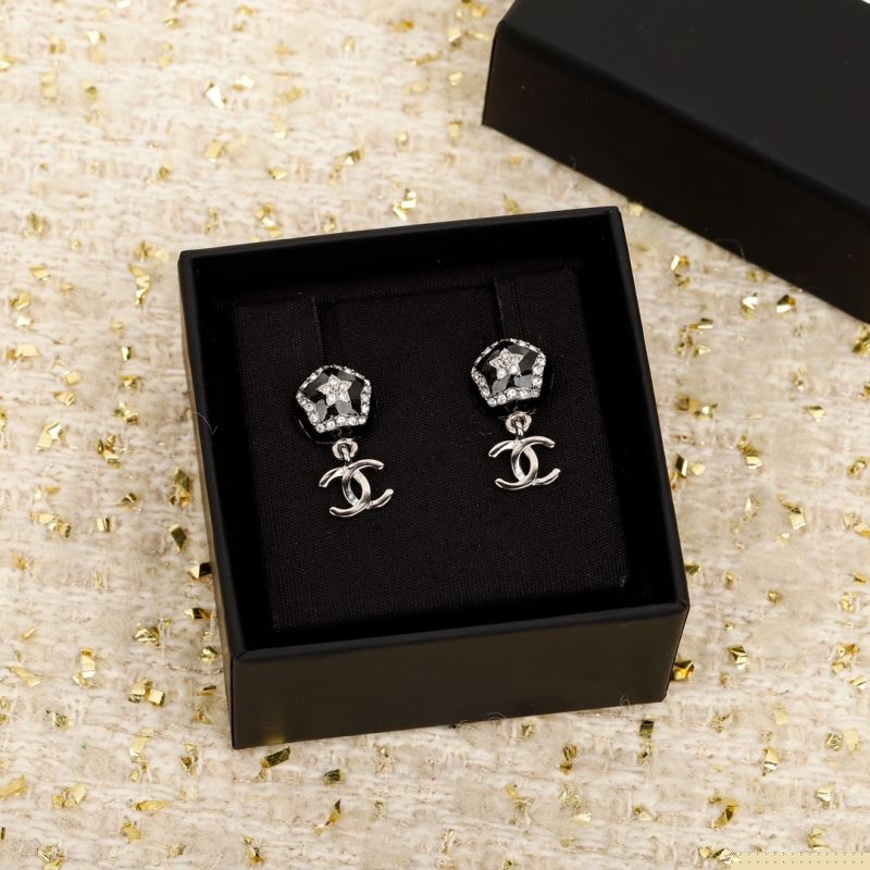 Ch*el earrings